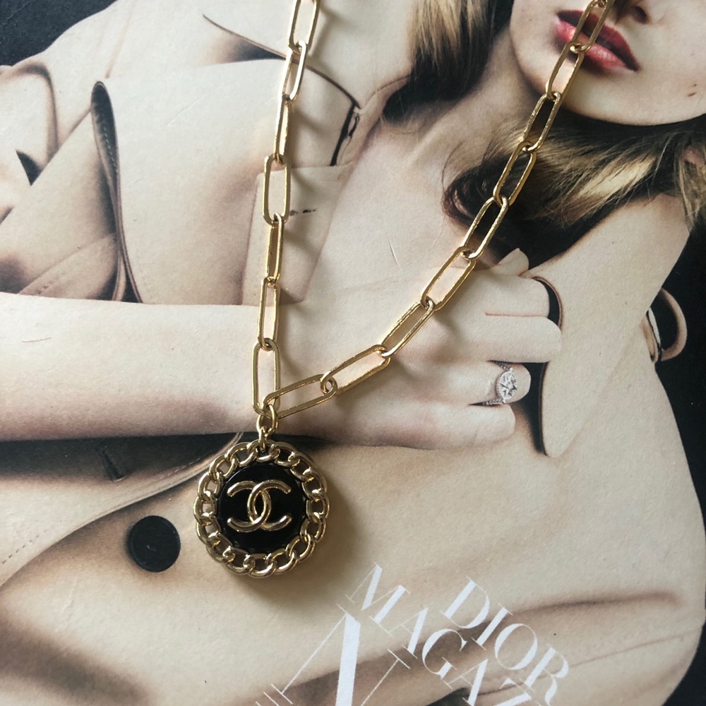 Authentic Repurposed Designer Necklace